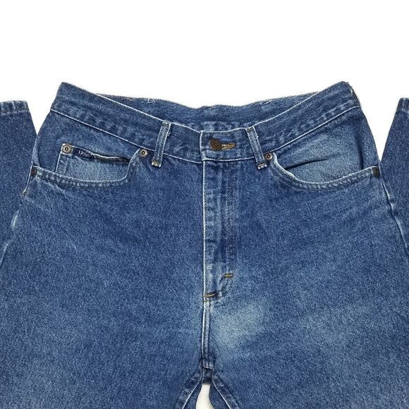 VINTAGE 70s Lee High Rise Union Made Bootcut Jeans - Picture 4 of 11